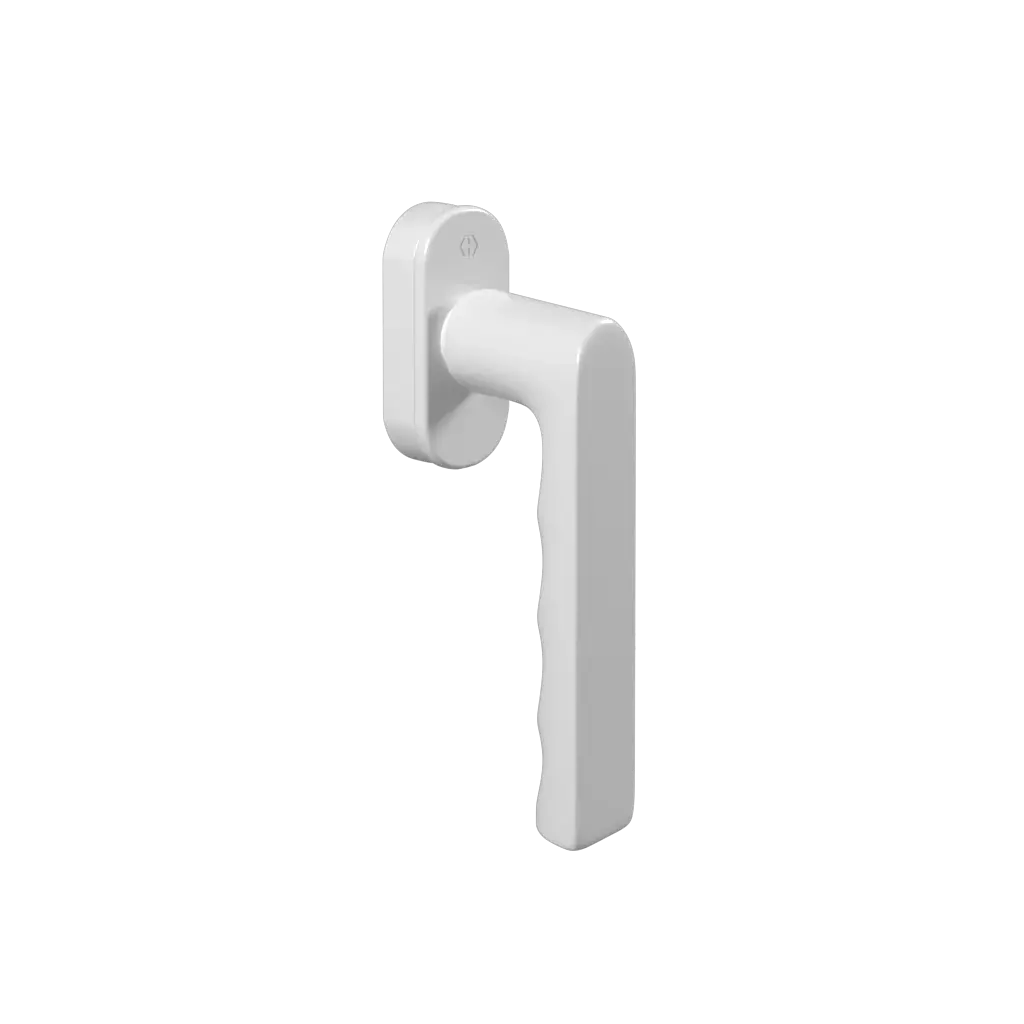 Standard Hamburg white handle windows window-accessories handles hamburg standard 