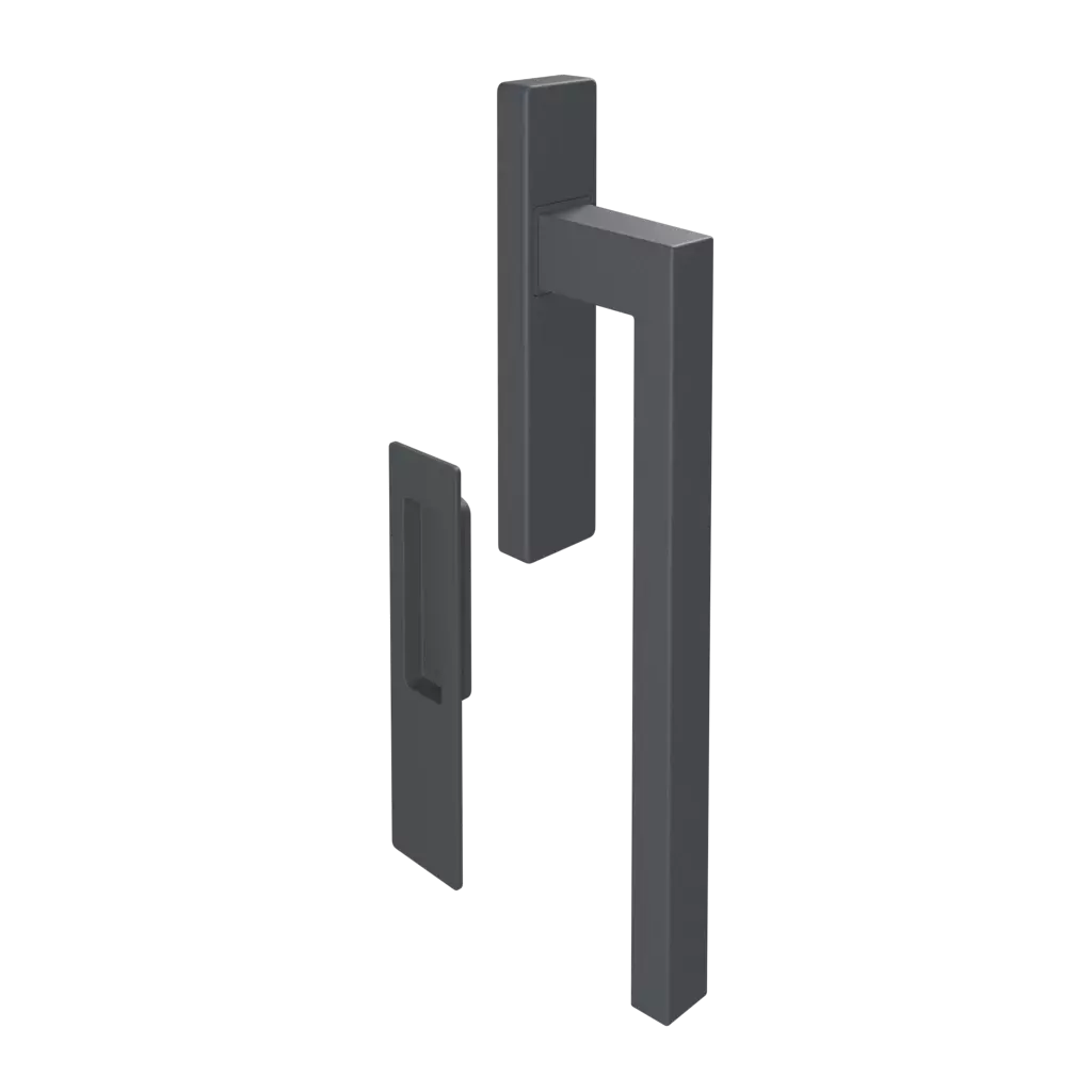 Handle HS Dublin anthracite windows window-accessories handles hs-dublin  