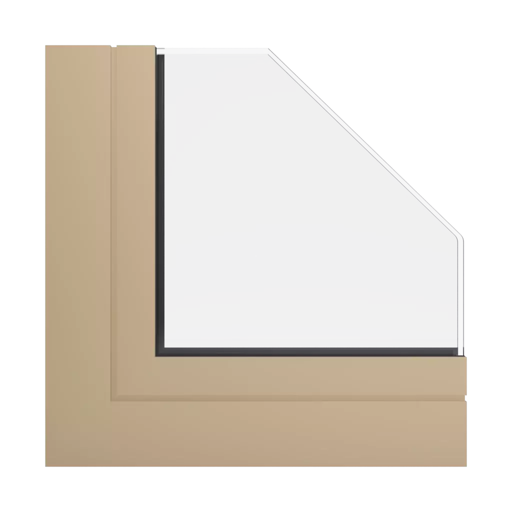 RAL 1001 Beige windows window-profiles aluprof fire-rated-glazed-roofs