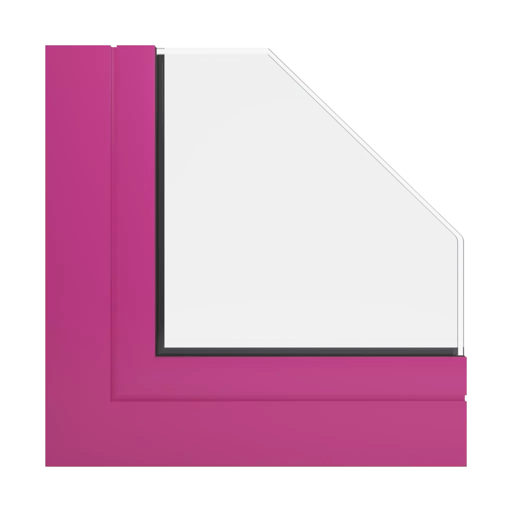 RAL 4010 Telemagenta windows window-profiles aluprof mb-86-si