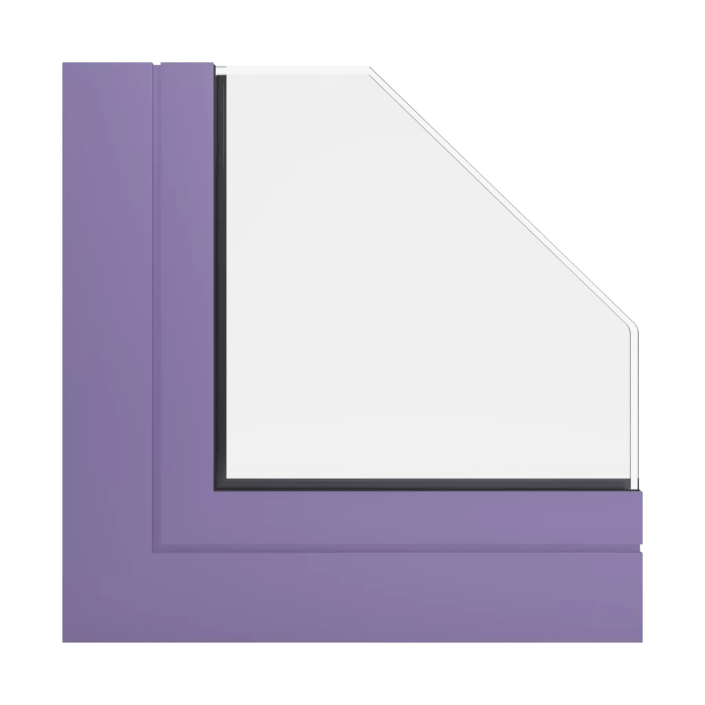 RAL 4011 Pearl violet windows window-color aluminum-ral   