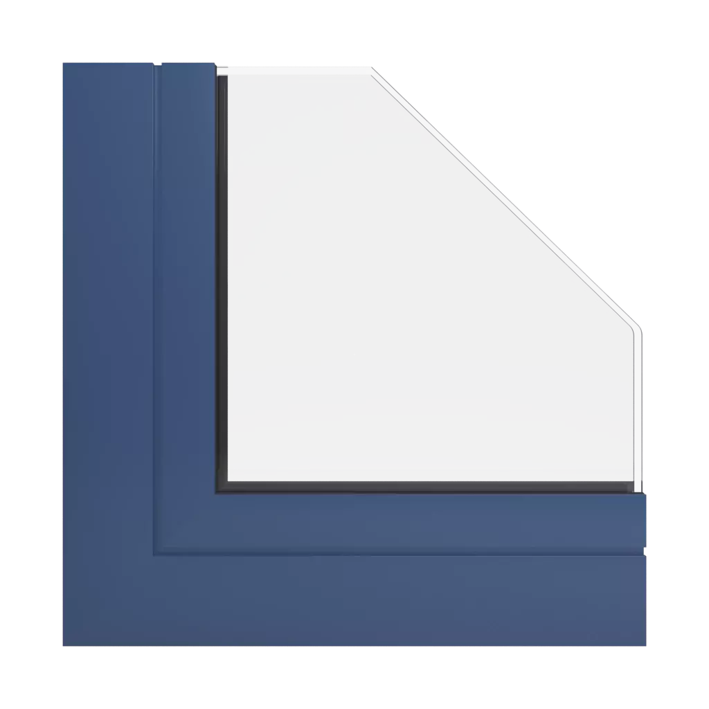 RAL 5000 Violet blue windows window-profiles aluprof mb-86-si
