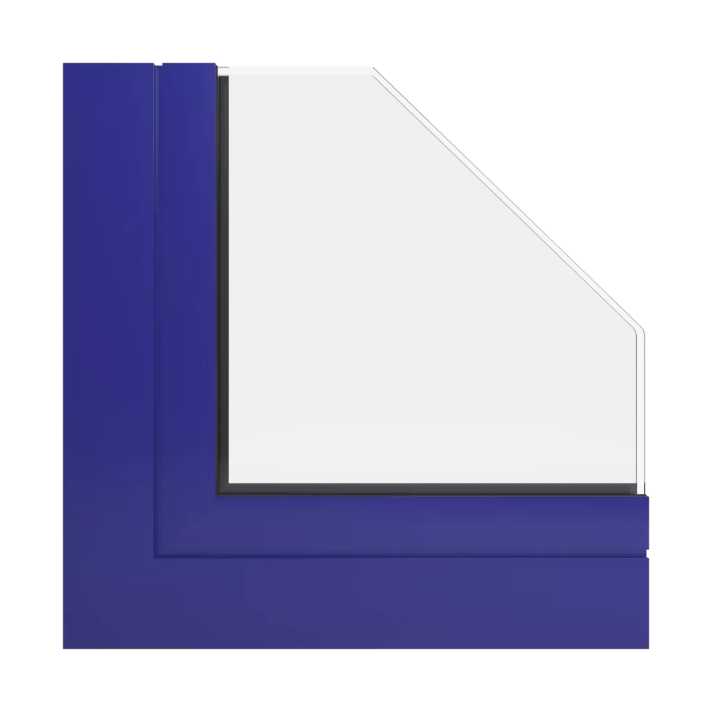 RAL 5002 Ultramarine blue windows window-profiles aluprof mb-sr50n-ei