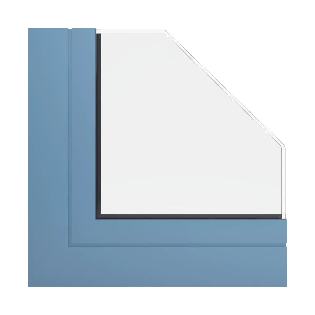 RAL 5024 Pastel blue windows window-profiles aluprof mb-86-si