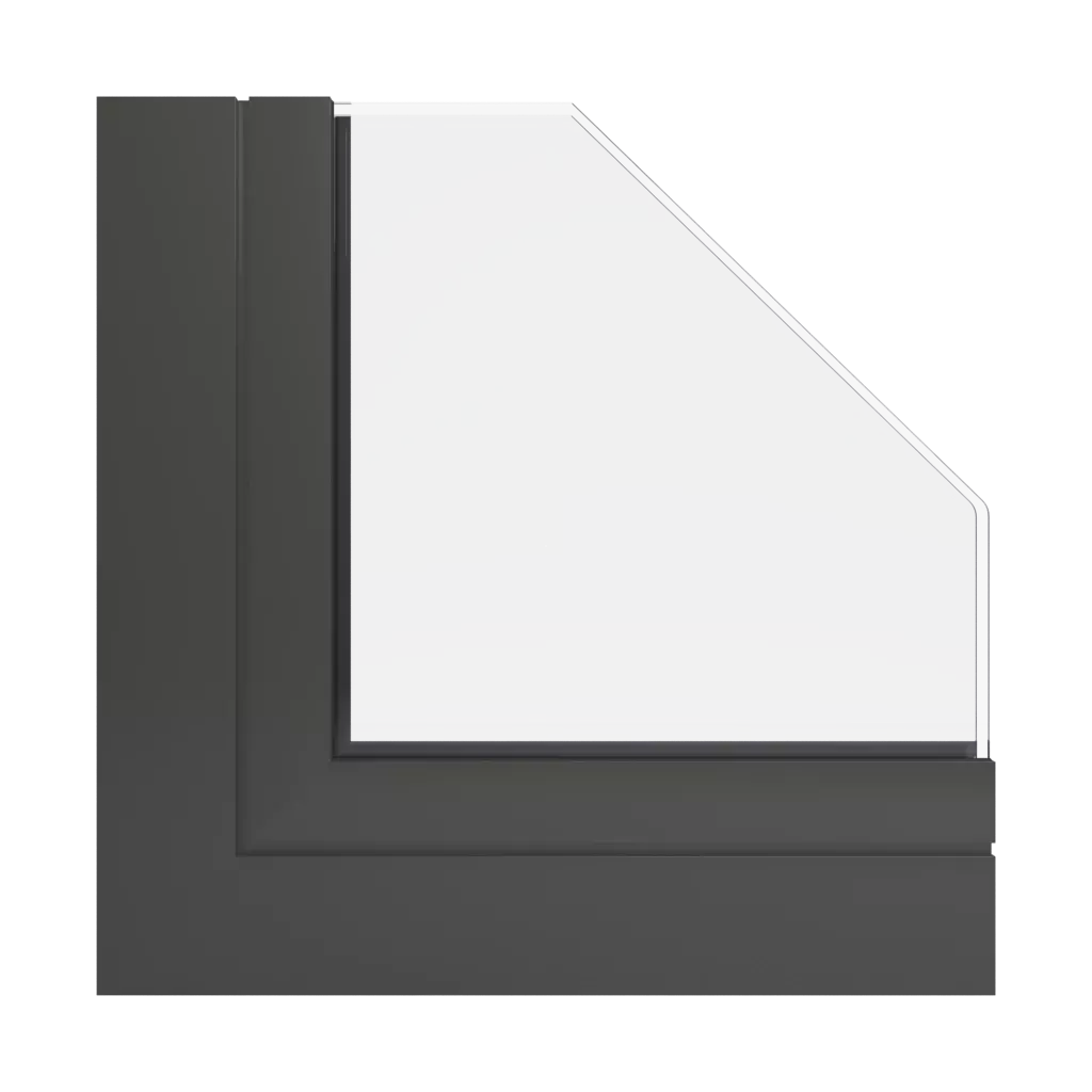 RAL 6006 Grey olive windows window-profiles aluprof mb-86-si