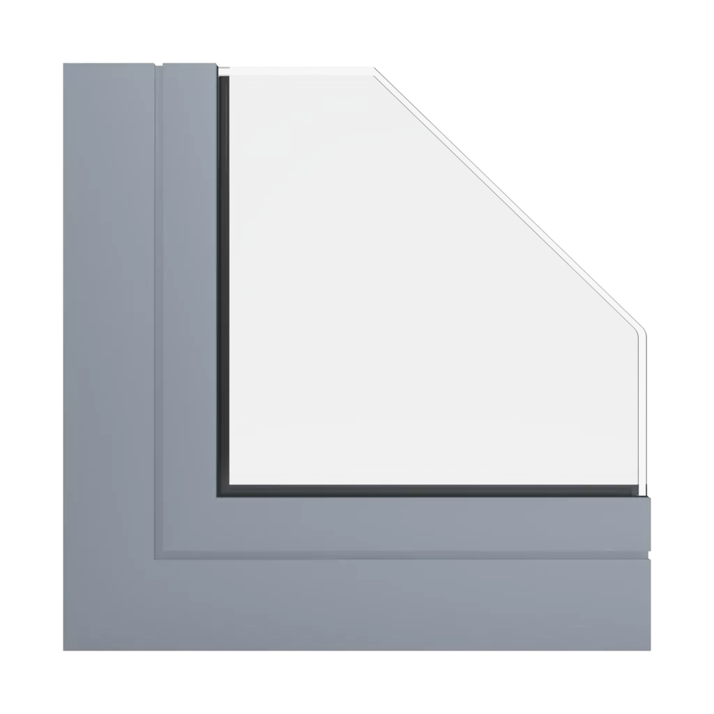 RAL 7004 Signal grey windows window-color aluminum-ral   