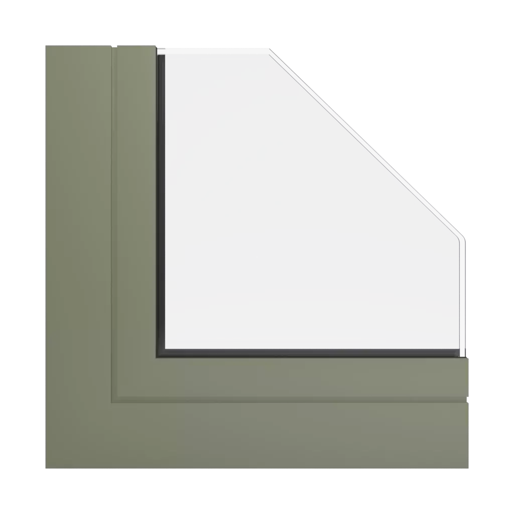 RAL 7001 Silver grey products aluminum-windows    