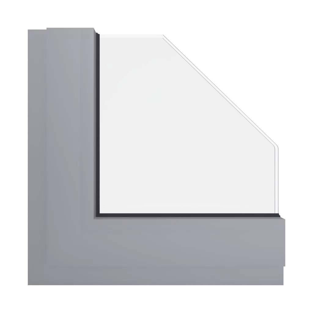 RAL 7003 Moss grey windows window-color aluminum-ral ral-7003-moss-grey interior