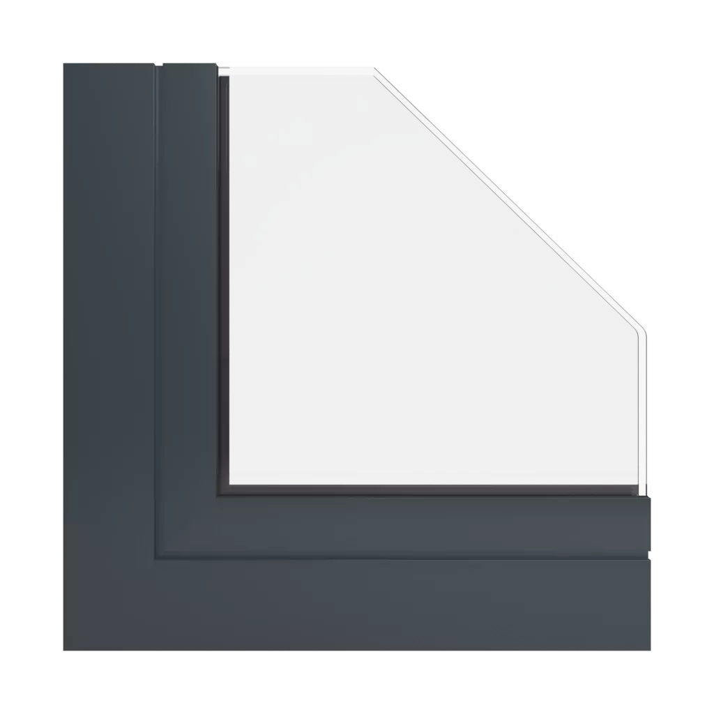 RAL 7016 Anthracite Gray ✨ windows window-profiles aluprof mb-77-hs