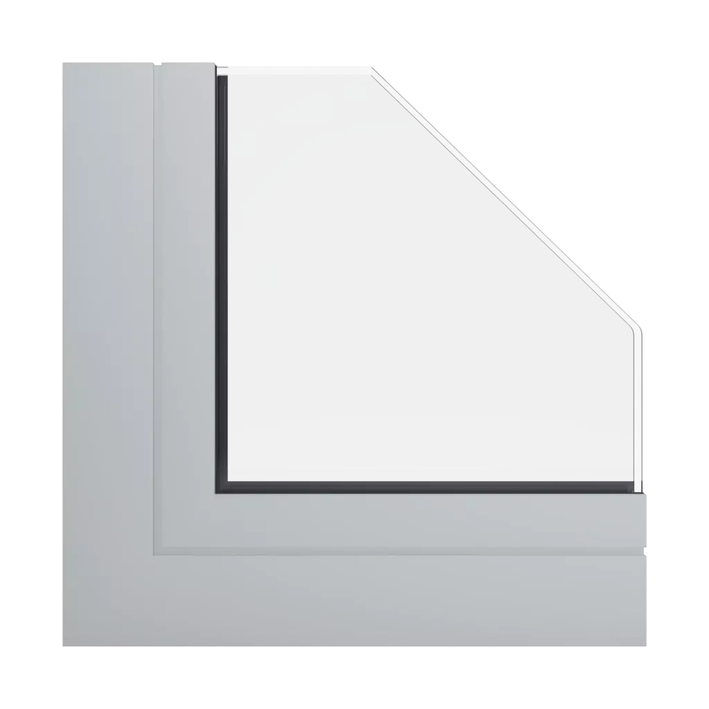 RAL 7035 Light grey windows window-profiles aluprof mb-86-si