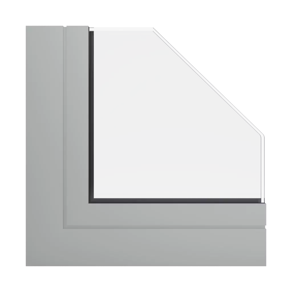 RAL 7038 Agate grey windows window-profiles aluprof fire-rated-glazed-roofs