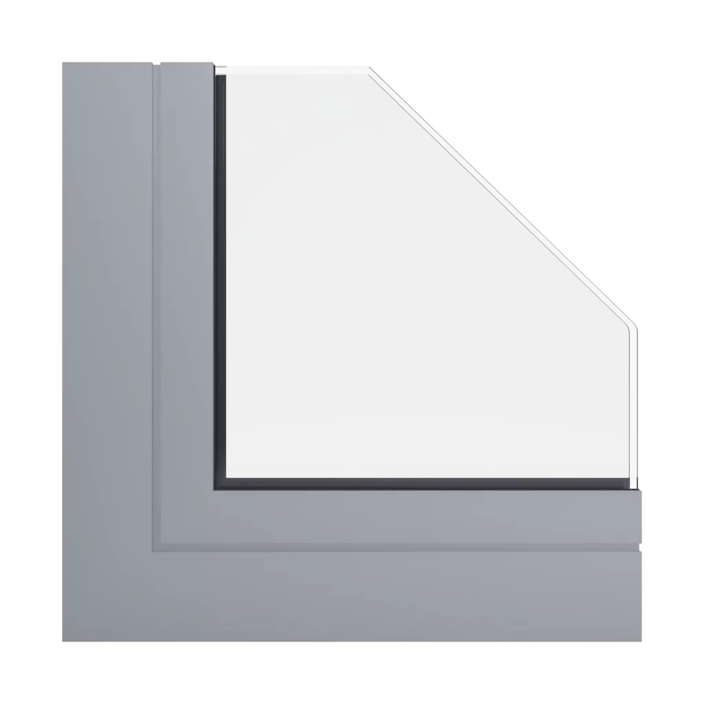 RAL 7040 Window grey windows window-profiles aluprof mb-86-si