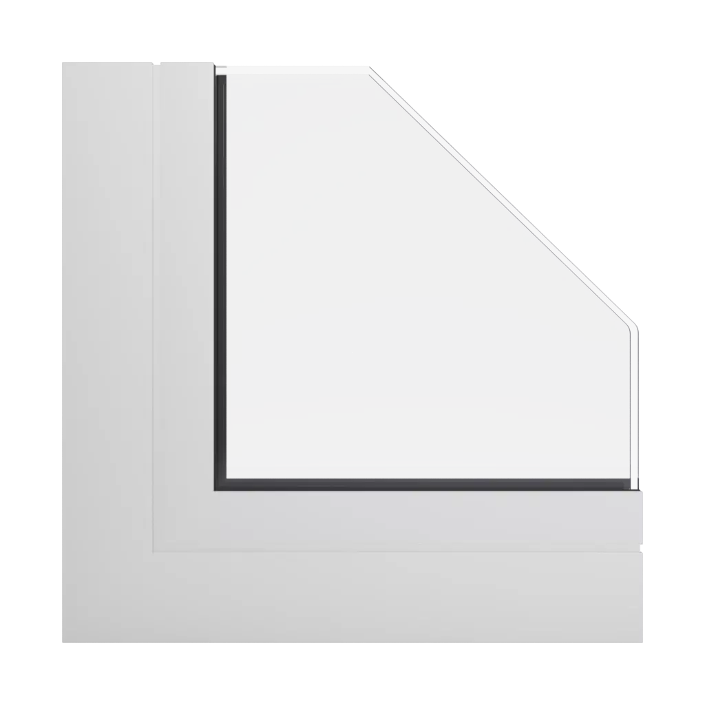 RAL 9010 Pure white windows window-profiles aluprof mb-86-si
