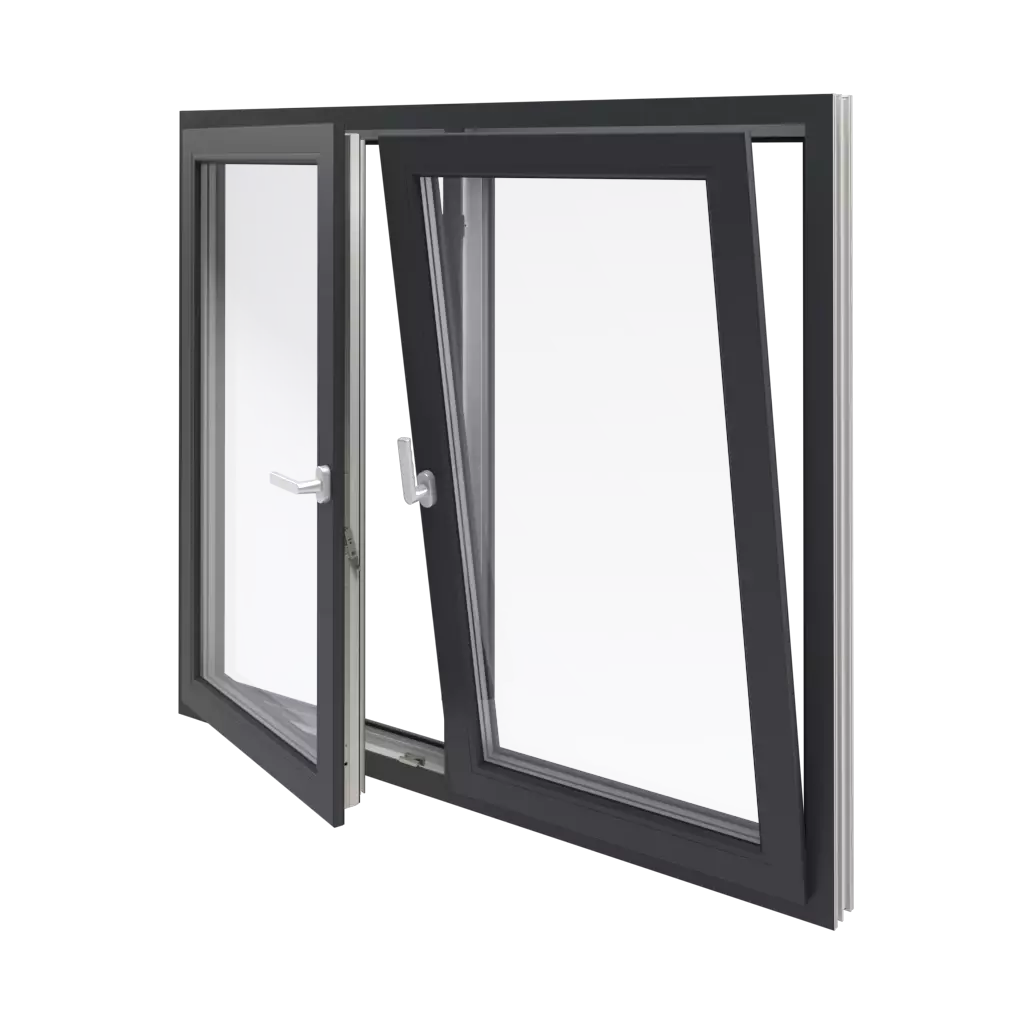 Vinyl windows windows window-profiles aluplast ideal-8000