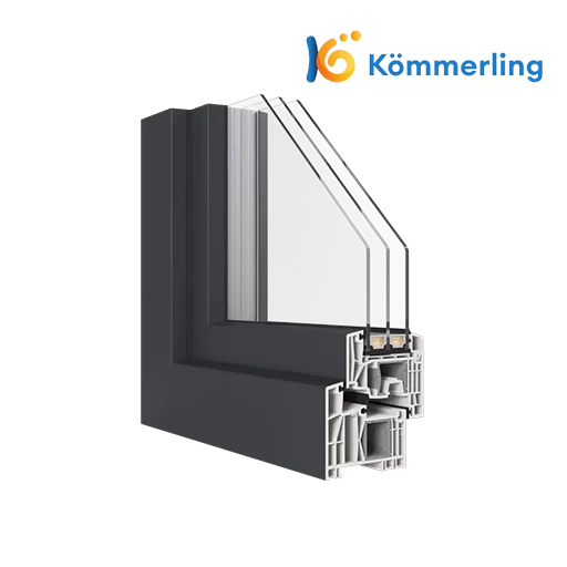 Kömmerling windows window-profiles kommerling premidoor-76-hst